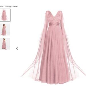 Tulle Evening Gown Dusty Pink